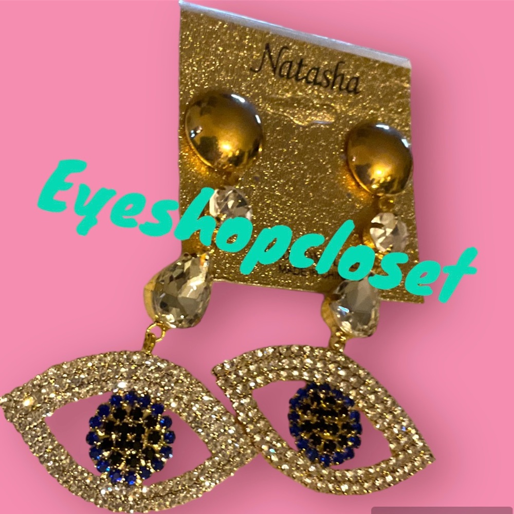 Natasha crystal new without tag’s earrings